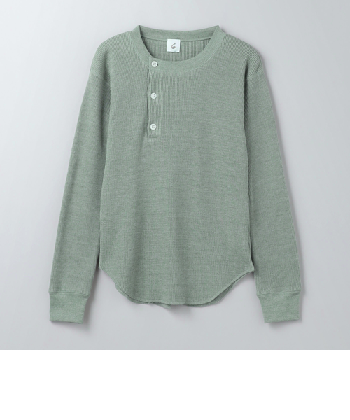 6 ROKU バックスリット サーマル プルオーバー 6(ROKU)＞バックスリット サーマル プルオーバー｜ユナイテッド