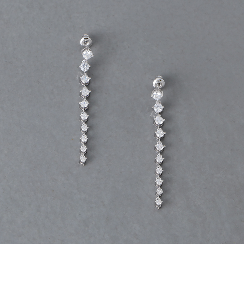 10ビジュー ピアス