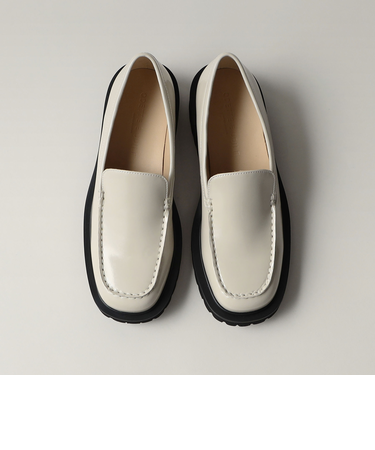 R ラグソールローファー フラット45◎↑