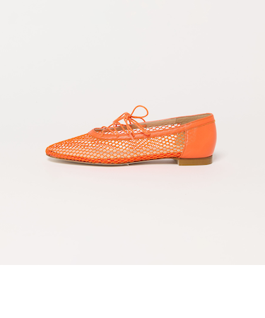 Nメッシュレースアップ フラット10↑