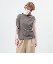 ＜ASTRAET＞テンジク アシンメトリー カットソー