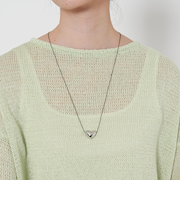 ハート コードネックレス