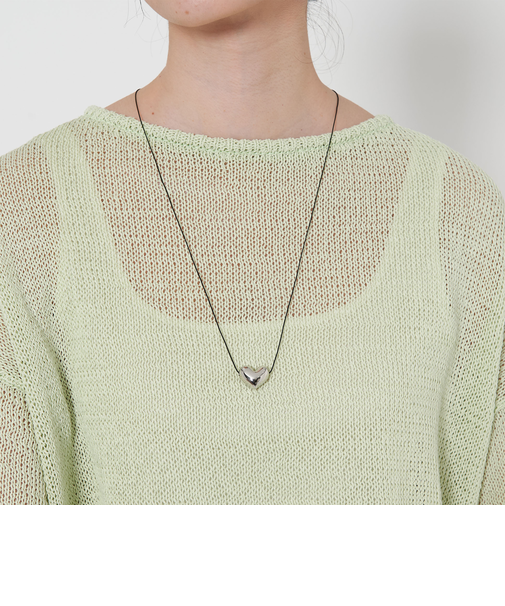 ハート コードネックレス