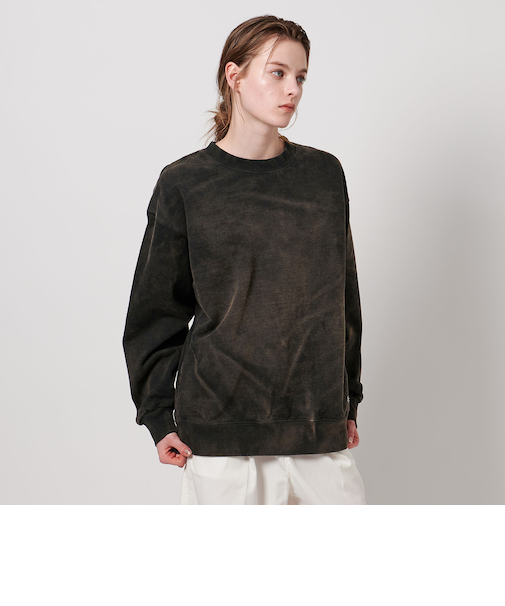 ＜ASTRAET＞アシッドウォッシュ スウェット
