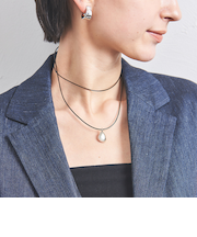 ビーンシェイプ コードネックレス