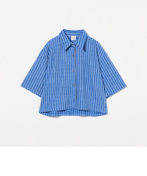 roku6 ストライプ柄シャツ BEAUTY&YOUTH UNITED ARROWS｜<6(ROKU)>コットン ストライプ シャツ
