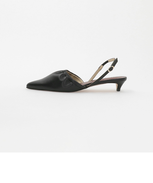 シャーリングトップバックベルト パンプス30↑