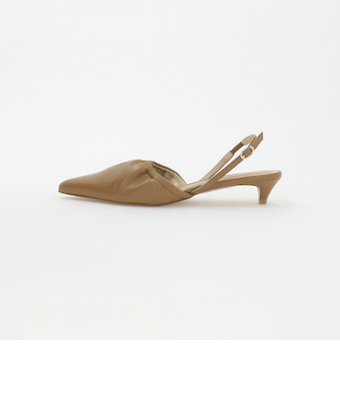 シャーリングトップバックベルト パンプス30↑