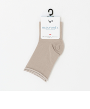 ＜BLEU FORET＞C/PU VEL ソックス