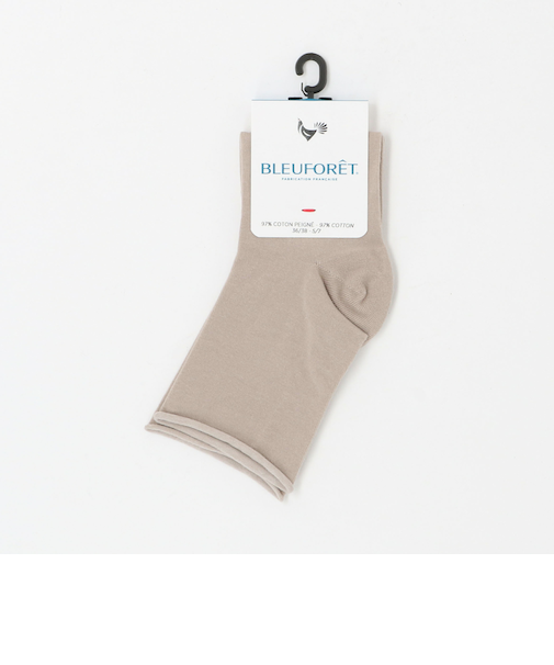 ＜BLEU FORET＞C/PU VEL ソックス