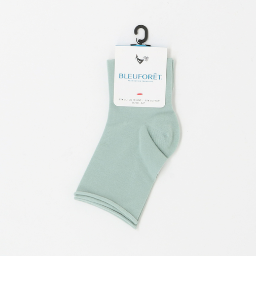 ＜BLEU FORET＞C/PU VEL ソックス