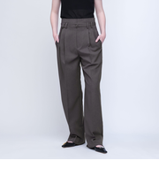 ＜AEWEN MATOPH＞ハイウエスト ベルトパンツ2