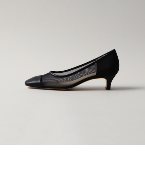 トゥキャップNチュール パンプス45↓