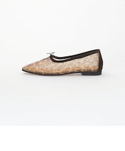 ＜Steven Alan＞チュール レオパード バレエシューズ