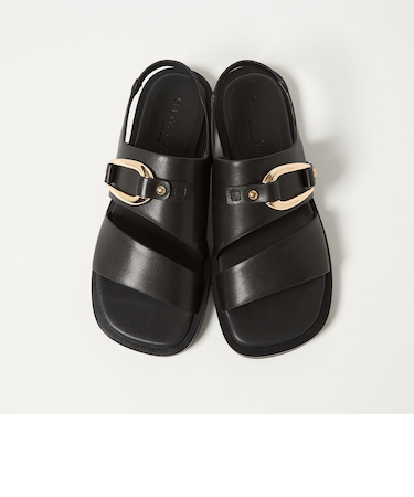 オーバルバックル サンダル15↑