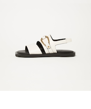 オーバルバックル サンダル15↑