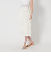 ＜AEWEN MATOPH＞テープ シャーリング スカート