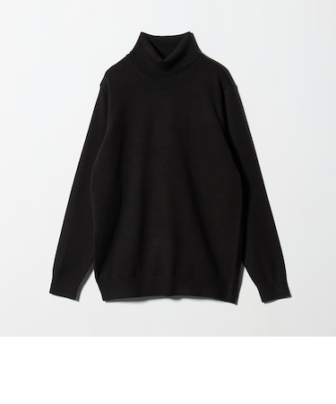 ハイゲージ テンジク タートルネックニット<A DAY IN THE LIFE>