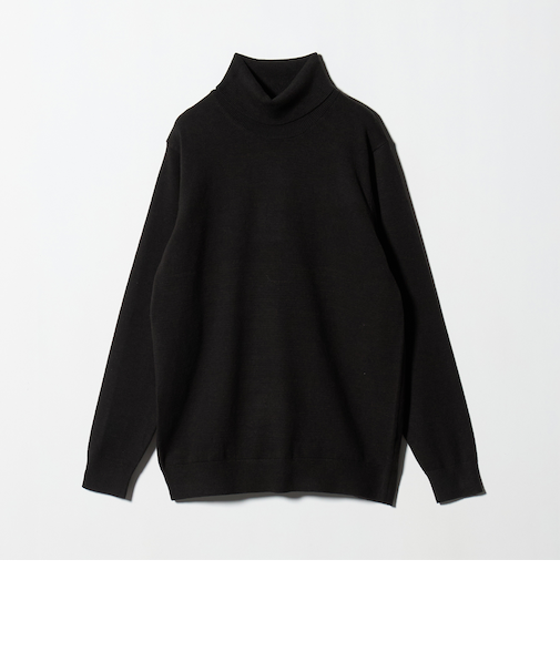 ハイゲージ テンジク タートルネックニット<A DAY IN THE LIFE>
