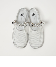 ＜SY＞フィッシュネットスタッズ フラット10●↑