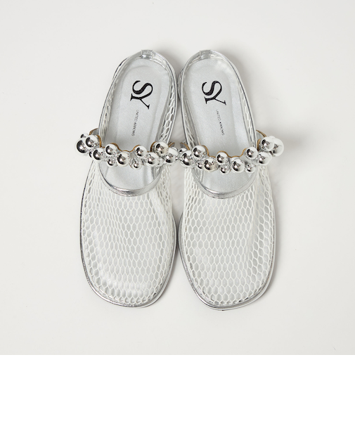 ＜SY＞フィッシュネットスタッズ フラット10●↑