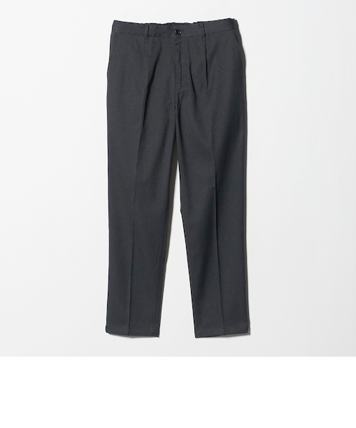 裏起毛 メランジ 1プリーツ イージーパンツ＜A DAY IN THE LIFE＞