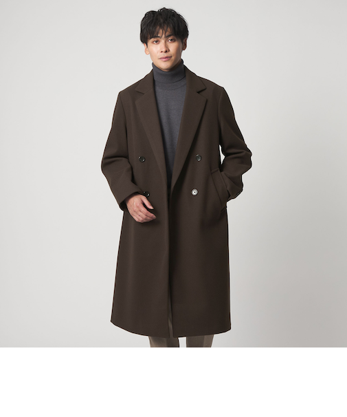 ニットメルトン ルーズ ダブルチェスター＜A DAY IN THE LIFE＞