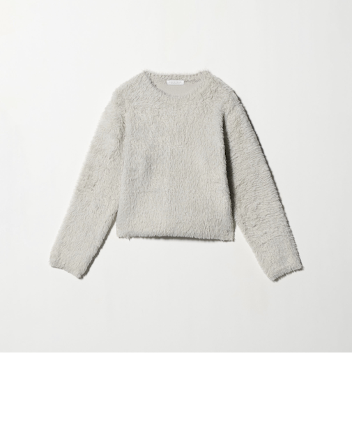 ファーライク クルーネックニット ＜A DAY IN THE LIFE＞