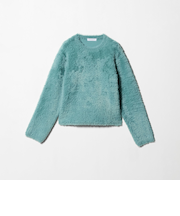 ファーライク クルーネックニット ＜A DAY IN THE LIFE＞