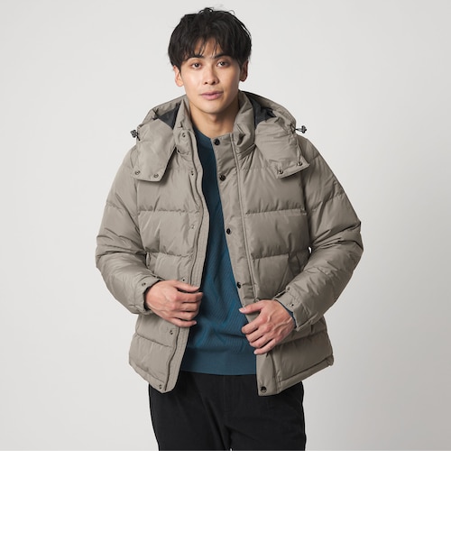 【NAVY】フーデッド ミドル ダウンブルゾン-撥水・防風-<A DAY IN THE LIFE> UNITED ARROWS LTD. OUTLET｜フーデッド ミドル ダウンブルゾン-撥水