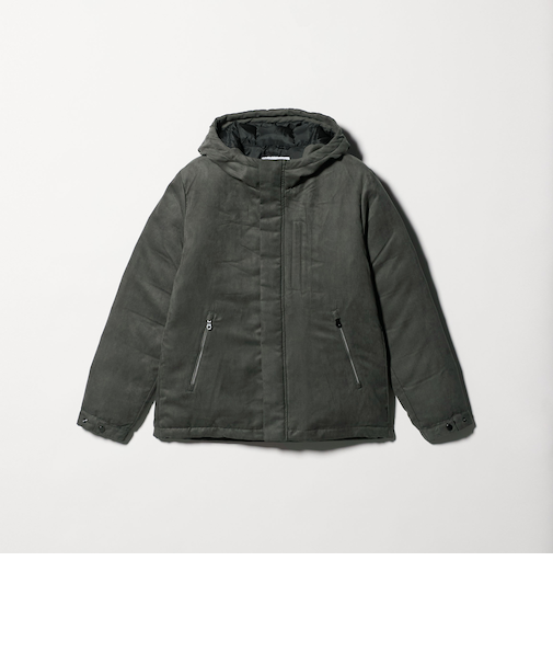 スエードライク ダウンブルゾン＜A DAY IN THE LIFE＞