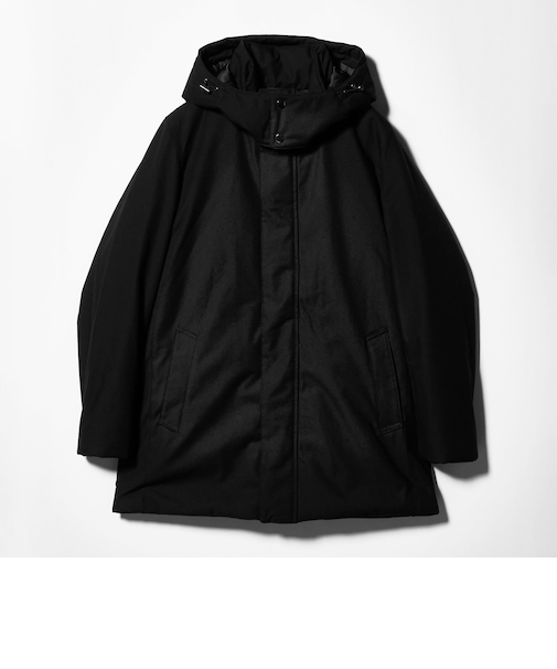 メランジ ミドル フードブルゾン-撥水-＜A DAY IN THE LIFE＞