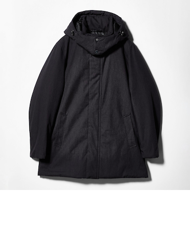 メランジ ミドル フードブルゾン-撥水-＜A DAY IN THE LIFE＞