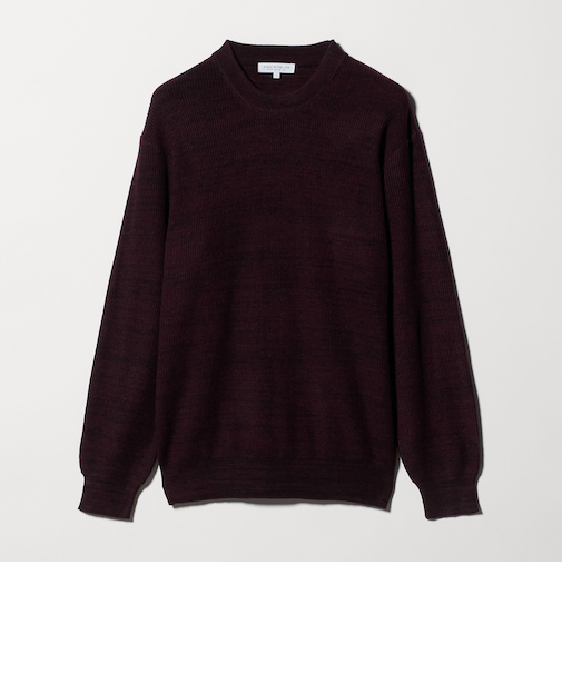 ハイゲージ メランジ ワッフルニット-ウォッシャブル-＜A DAY IN THE LIFE＞