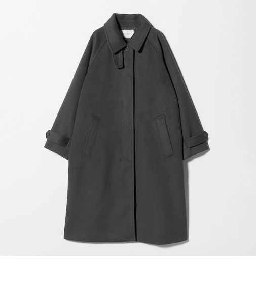 ニットビーバー バルカラーコート ＜A DAY IN THE LIFE＞