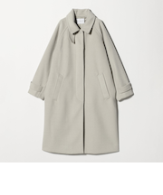 ニットビーバー バルカラーコート ＜A DAY IN THE LIFE＞