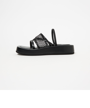 ＜SY＞ フィッシュネットスライド サンダル35↑