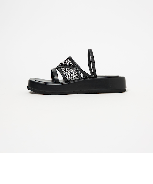 ＜SY＞ フィッシュネットスライド サンダル35↑