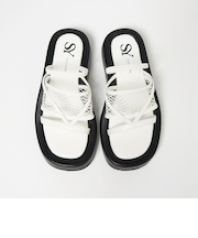 ＜SY＞ フィッシュネットスライド サンダル35↑