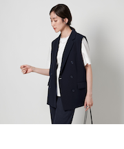 drapy テーラード ベスト