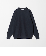 ミドルゲージ リンクス クルーネックニット-ウォッシャブル-＜A DAY IN THE LIFE＞