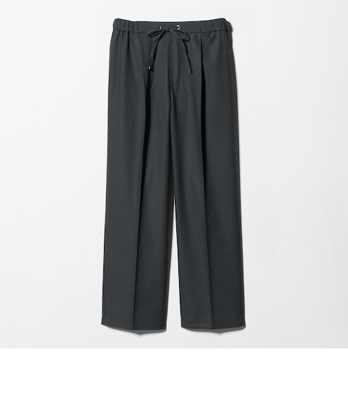 裏起毛 ピンヘッド イージ テーパードパンツ ‐ウォッシャブル‐<A DAY IN THE LIFE>