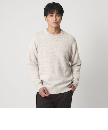 ミドルゲージ カラーネップ ニット-ウォッシャブル-<A DAY IN THE LIFE>