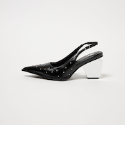 ＜SY＞デコヒールバックベルト パンプス75●↑