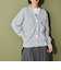 ＜CITEN＞エッセンシャルVネックニットカーディガン