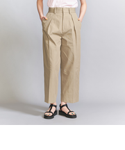 コットンギャバ タックパンツ