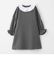 シロエリ ワンピース / キッズ 100cm-130cm