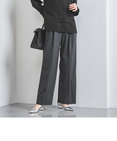 2タック ワイドパンツ