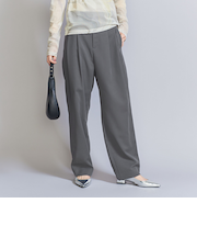 カルゼ バックゴム テーパード パンツ