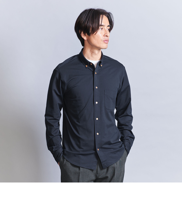 クイック シャンブレー ボタンダウン シャツ ‐ストレッチ 吸水速乾 ‐